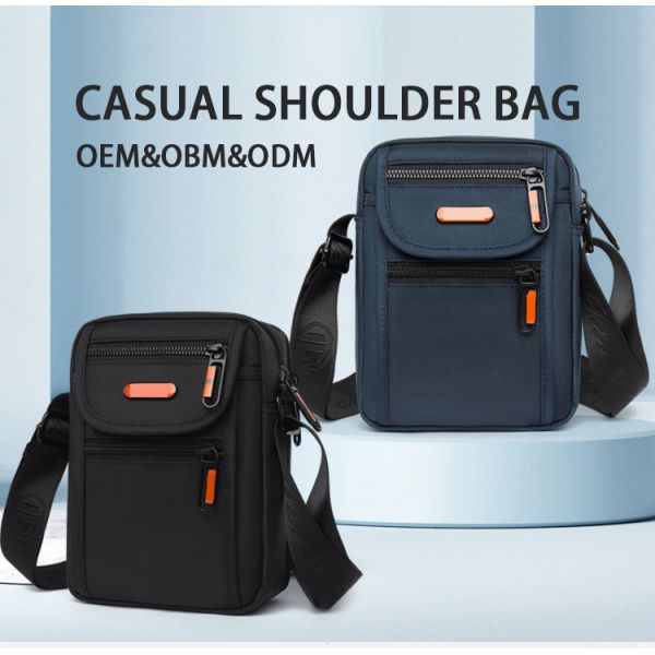 Men's Casual Messenger Bags Custom Logo Shoulder Bags