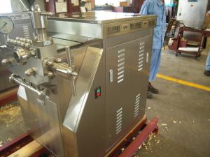 China High Pressure Milk Homogenizer Machine Manual / Hydraulic Operating wholesale