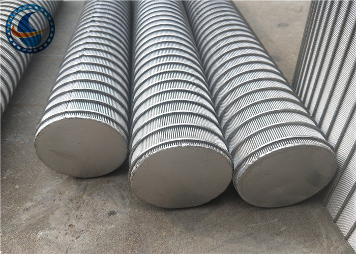 China Stainless Steel 304 Reverse Wedge Wire Screen With Blind Plate Ends wholesale