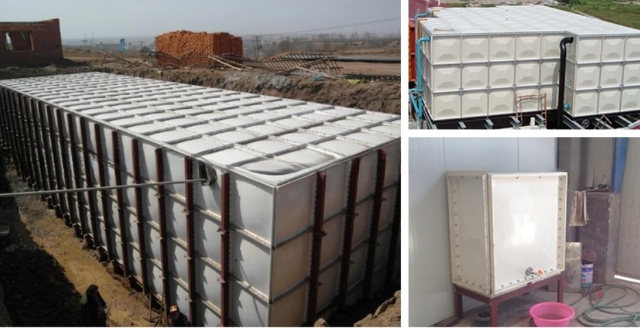 10 Days Production Time SMC Panel Type Sectional Water Tank for Potable Water 10 Gallon