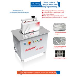 China Acrylic Bevel 44.8 Degree For Display Bonding Box wholesale