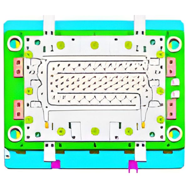 L3AL-1201 450mm Automotive Stamping Die Stage Die For Air Cooler