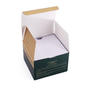 China OEM Silver Embossing Cosmetic Packaging Boxes For Skincare wholesale