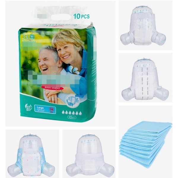 Soft Elastic Waist Band Adsorbing Quickly Baby Diaper Pants