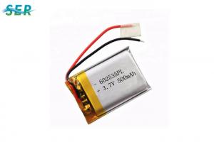 China Long Cycle Life Lithium Polymer Rechargeable Battery 3.7V 602535 For MP3 MP4 Player wholesale