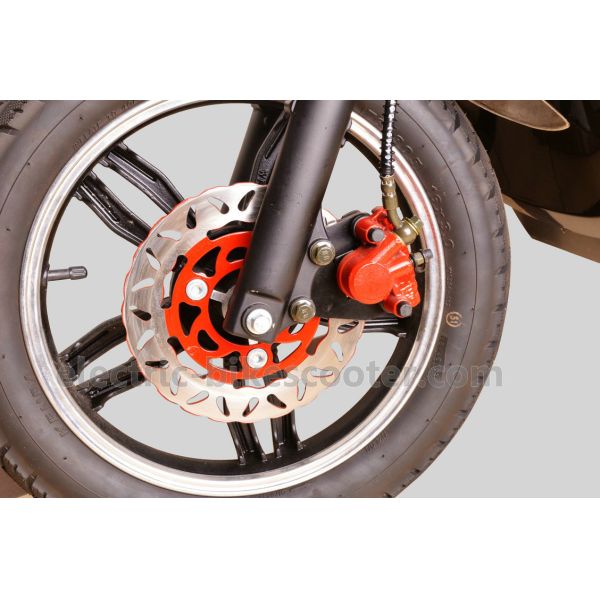 32KM/H Electric Moped Pedal Assist Electric Scooter 500W 16" X 3.0 Disc Brake