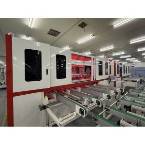 Durable Vertical Solar Cell Welding Machine 16s/Module Cycle Time