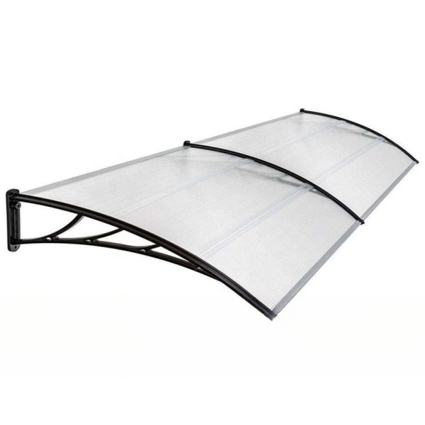 Self Clean By Rainwater Sail Finishing Window Awning Brackets For Canopy PC Coated