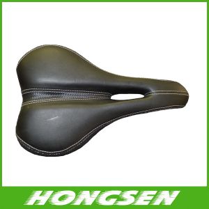 Buy cheap MTB Bicycle Bike Mountain Cycling Ergonomics Hollow Saddle Seat Cushion Black from wholesalers