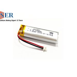 China Customize Cryogenic Low Temperature Lithium Polymer Battery 3.7V 7.4V 150mAh LP801350 Lithium Li PO Cell on sale
