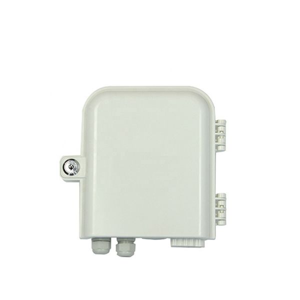 8 Port Fiber Optic Terminal Box With 1X4 1X8 PLC Splitter SC APC