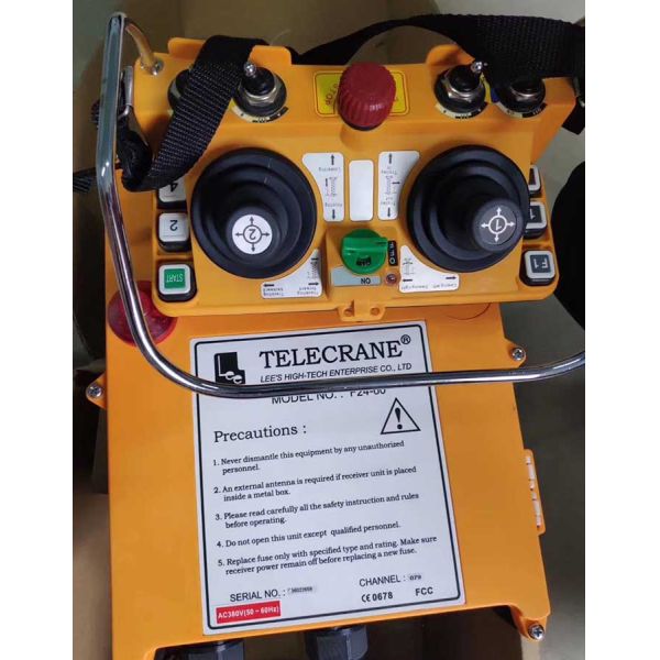 Hydraulic Lift Overhead Crane Control Switch With 8 Function Buttons
