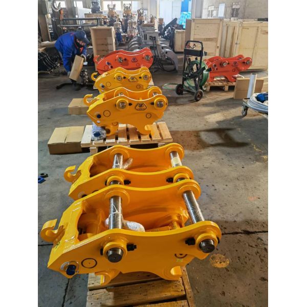 5 ton Tilting Excavator Hydraulic Quick Hitch Coupler Attachment 5