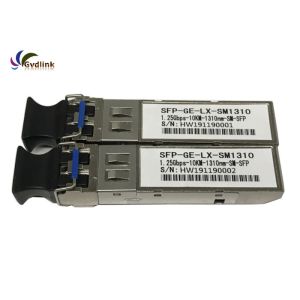 China 1.25Gb/S 10KM TUV SFP Fiber Transceiver Module 1310nm on sale