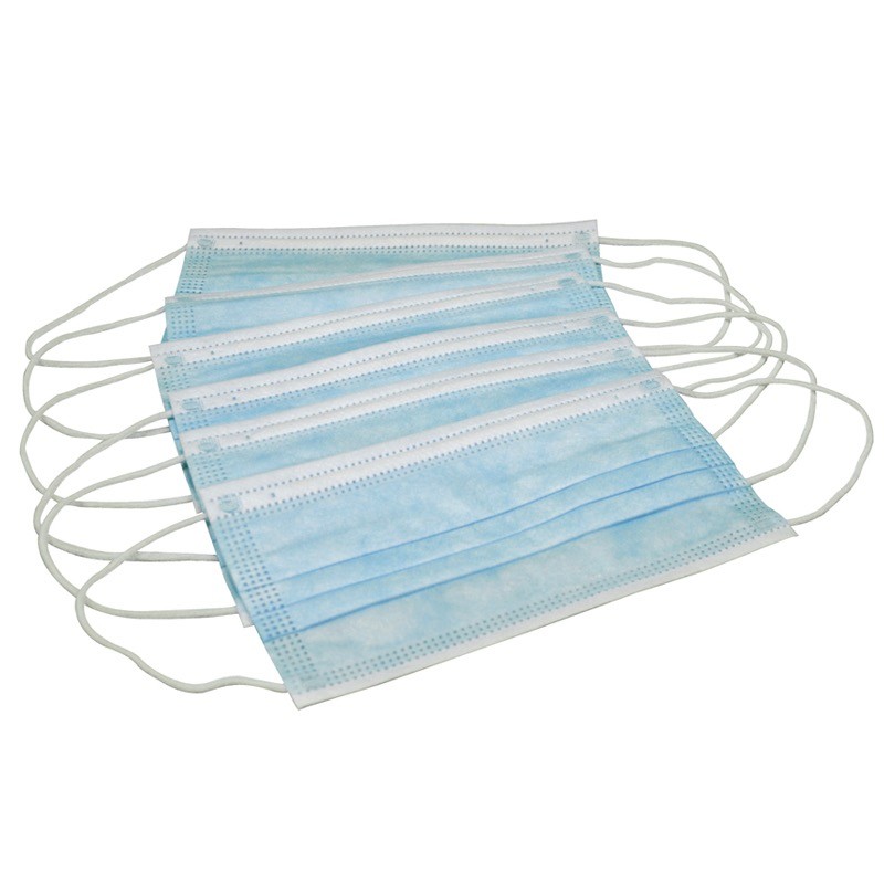 No Stimulus Disposable Face Mask , Soft Elastic Disposable Earloop Face Mask
