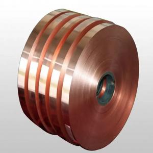China 0.01mm Thick Refrigeration Copper Foil Tape For Electronics Copper Sheet Coil on sale