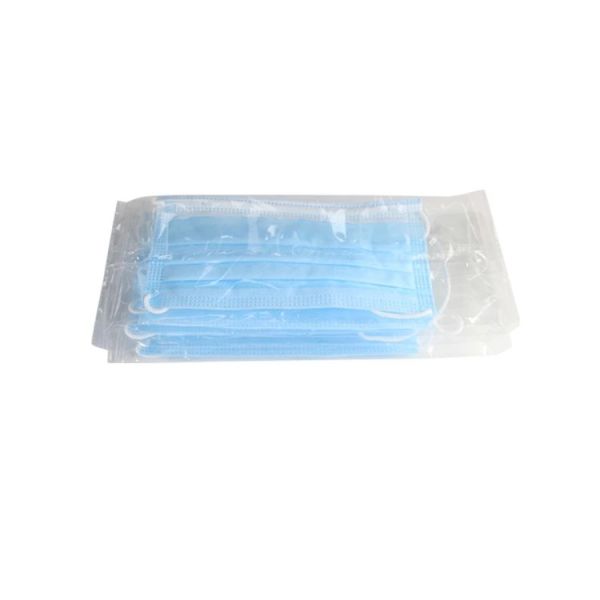 Disposable Medical Face Masks Breathable 3 Ply Dust Mask Environment Friendly