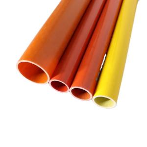 China Foam Filled Glass Fibre Tube For Hot Line Tools / Epoxy Fiberglass Insulation Pipe wholesale