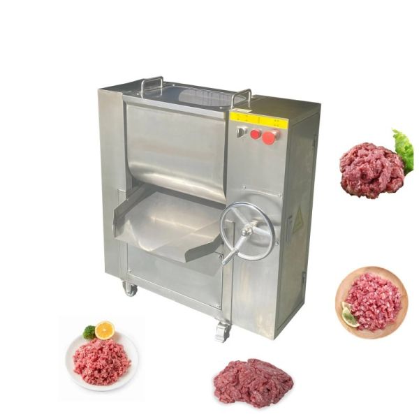 Stainless Steel Meat Mixing Machine For Sausage Filling And Food Processing Plants 400kg Weight Capacity