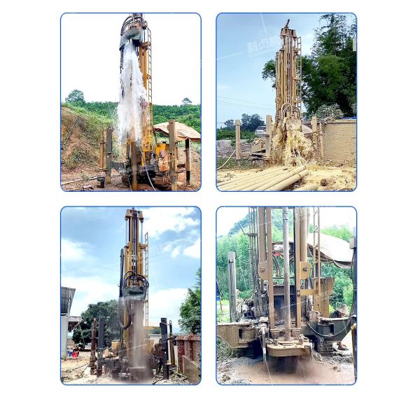350mcrawler Water Well Drilling Rig Hydraulic Engineering Drilling Rig