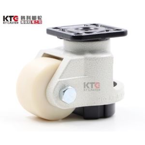 540KG Height Adjustable Castor Wheels 72mm Machine Leveling Casters