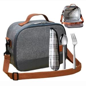 Students Insulated Cooler Bags Lunch Pack For Camping / School