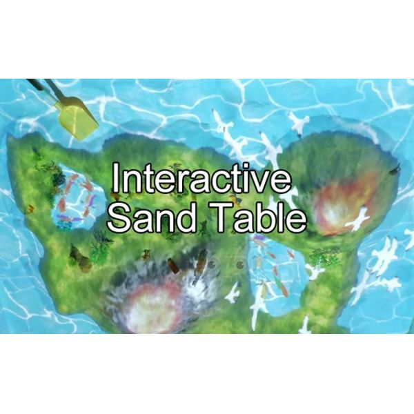 220V Interactive Projection Sand Table 11 Game Projection Sand Pool Game