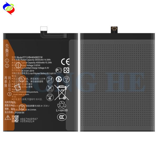 Stocked HB446486ECW Battery for Huawei P smart Z honor 9X Pro Nova5i Enjoy 10 Plus 4000mAh