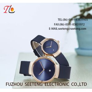 China WHOLESALE PU STRAP ALLOY CASE QUARTZ WATCHES COUPLE WATCH wholesale