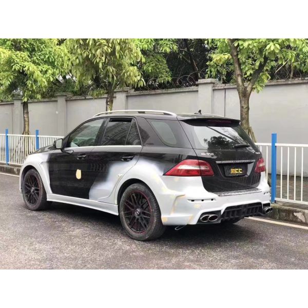WALD Style Body Kit for Mercedes W166 ML350 ML400 ML63 Body Kit Front and Rear Bumper Wide Bodyki