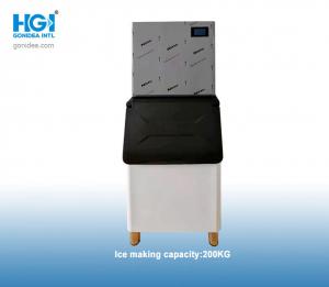 China R600a 200kg/ 24h Commercial Ice Block Making Machine Cube Ice Maker 1100W wholesale