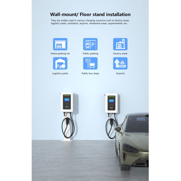 High Performance 20kW 30kW 40kW EV DC Charger Electric Vehicle Charging Pile DC Fast Charging Station