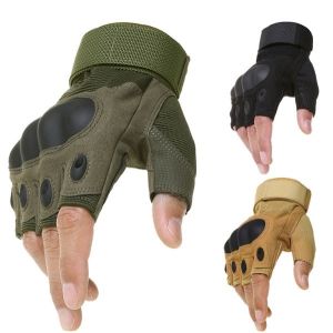 Buy cheap OEM Fingerless Hard Knuckle Outdoor Tactical Gear Gloves Fingerless from wholesalers