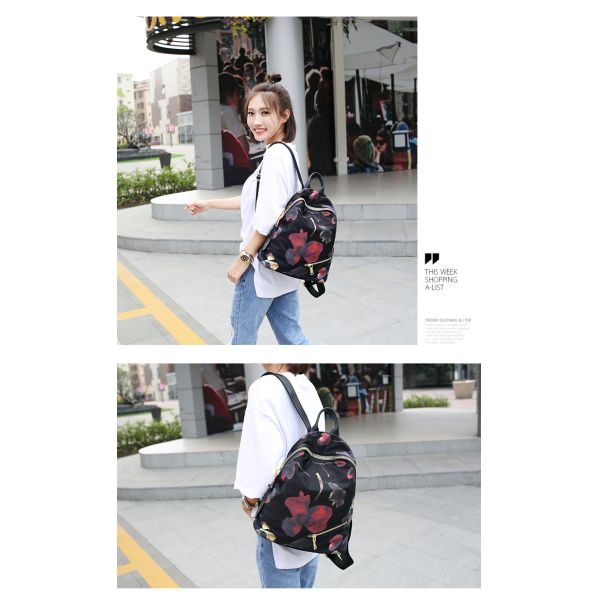 Double Shoulder Girl Backpack Spring Summer Leisure And Camouflage Fashion Light Travel 2017 New Backpack