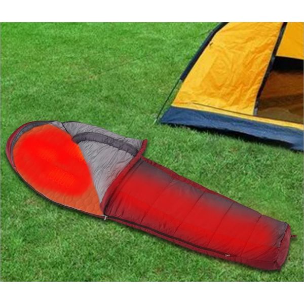 Overheat Protection USB Heated Sleeping Bag Liner For Picnic 198×19cm Size OEM