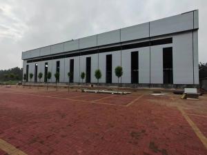 China Sound Insulation Q345  Prefabricated Metal  Warehouse Steel Structure Building wholesale