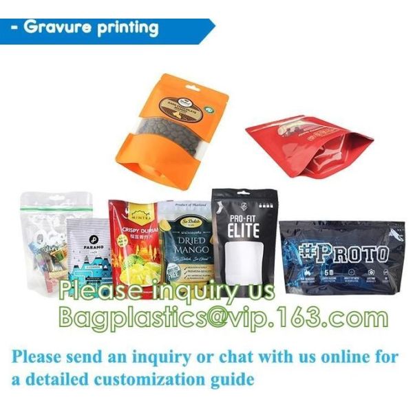 Stand Up Pouch Side Gusseted Pouch Flat Bottom Pouch Spout Pouch Side Sealed Bag Quad Seal Bag Flat Bag Packaging Roll