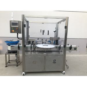 Buy cheap Rotary 1ml To 15ml Automated Bottle Filling Machine Two Heads Peristaltic Pump from wholesalers