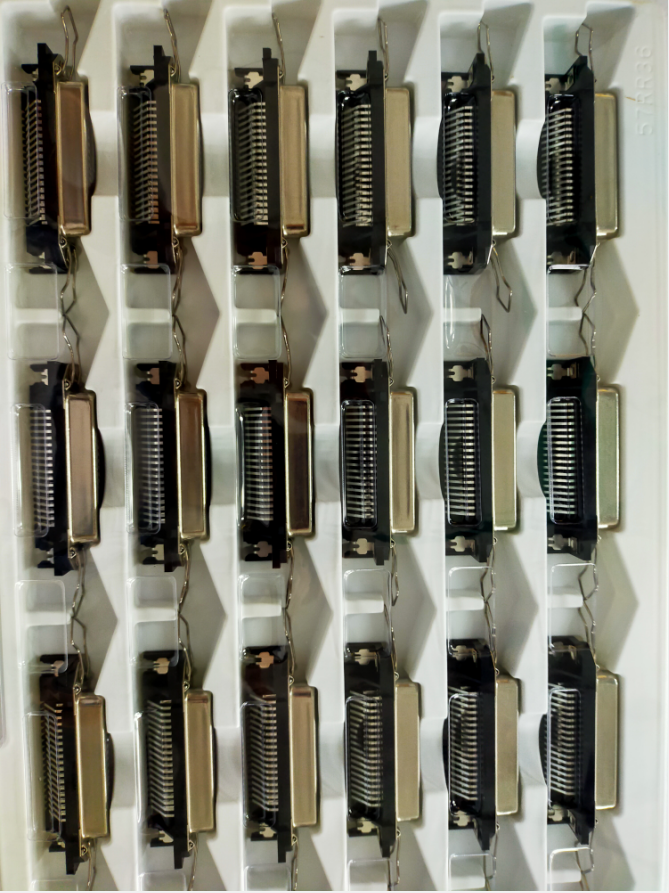 1x1 SFP Cage Connector Press-Fit Termination 1 Port Without Light