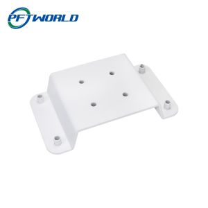 Titanium Sheet Metal Bending Parts Anodized Bead Blasted Surface