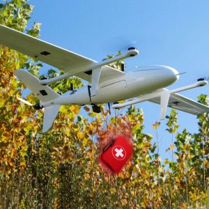 China 2.5Hours High Endurance UAV Drone Payload 10KG Pod Thermal Camera Gimbal PTZ HXAYK350 on sale