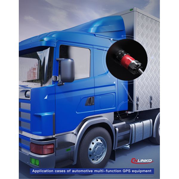 CNLINKO Waterproof 4 Pin Welding Male and Female Cable Connector 4Pin Panel Mount Round Plug Connector