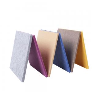 China Polyester Fibre Acoustic Panel Sound Proof 48 Base Colors wholesale