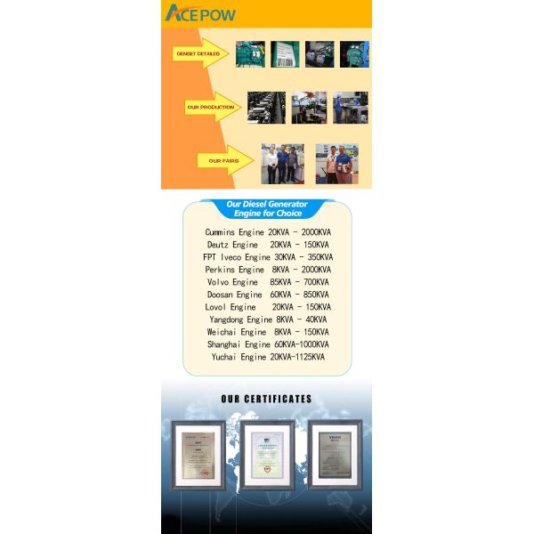 1500 RPM Residential Diesel Backup Generator