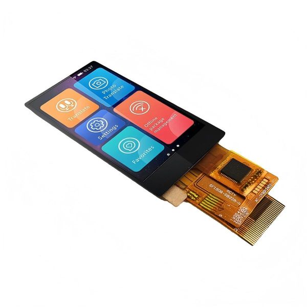 1.9" IPS TFT LCD Display | 176x320 SPI/Parallel Interface | ST7789P3 Driver | -20℃~70℃ Industrial