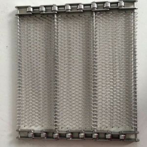 China                  Stainless Steel Conventional Weave Conveyor Belt for Food Production Line              on sale