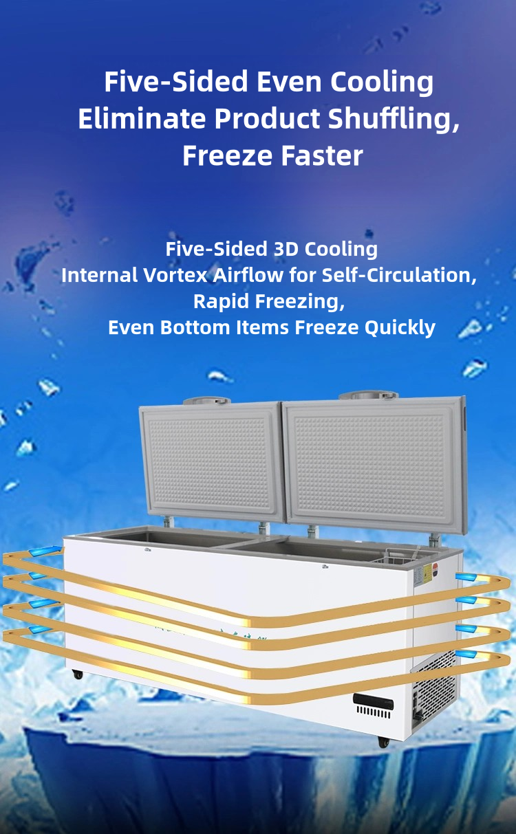Multi-climate Minus 85 Degree Ultra-low Temperature Commercial Freezer for Meat