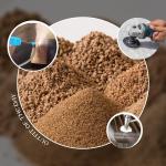 Nutshell Filter Media 1.28cg/M3 Walnut Shell Abrasive For Filtering Filling