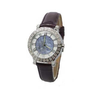 White Dial Alloy Case Ladies Wrist Watches Round Face , Women's Fashion Watches