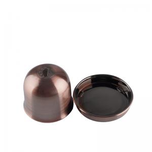 China Niuniu Casino Accessories High Gloss Dice Cup Shaker Plastic Bronze on sale